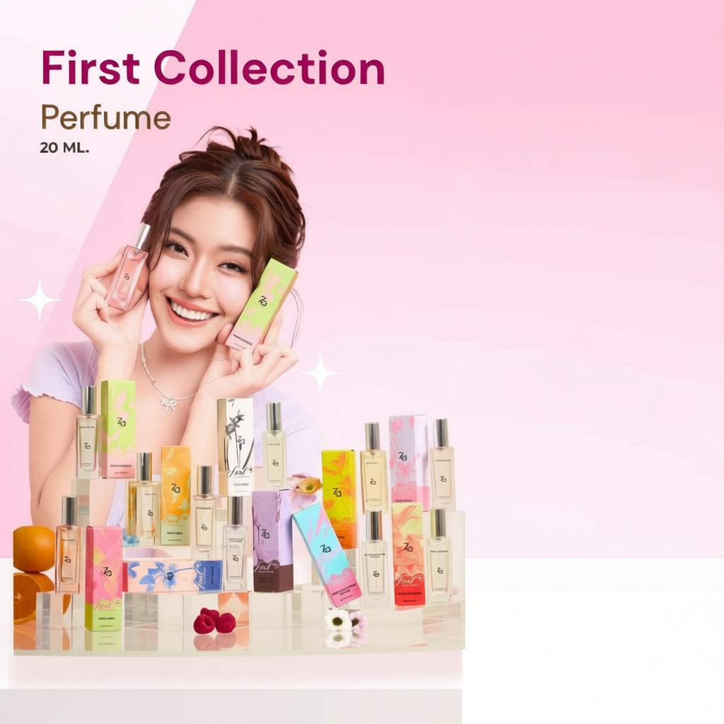 Za FIRST Collection Perfume 20mlกลิ่นติดทนนาน เหมาะสำหรับใช้ในชีวิตประจำวัน ไปทำงาน หรือออกเดท