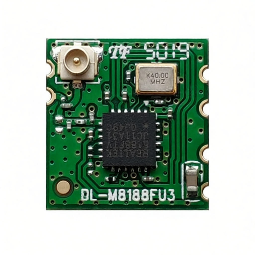 RTL8188FTV โมดูล WIFI ไร้สายพร้อมบล็อกสําหรับ Linux Android อินเทอร์เฟซ USB 2.4GHz BL-M8188FU3