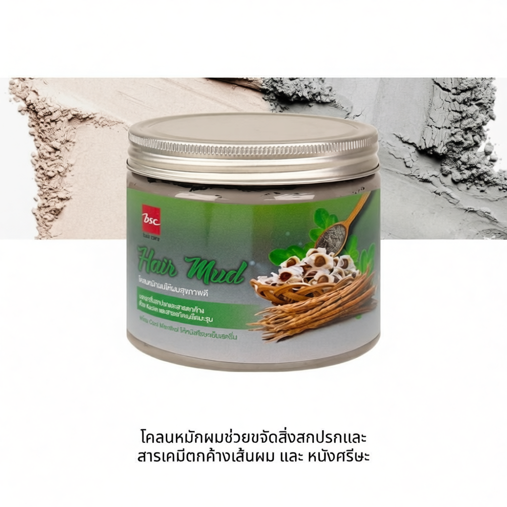 BSC hair care Hair Mud 400g