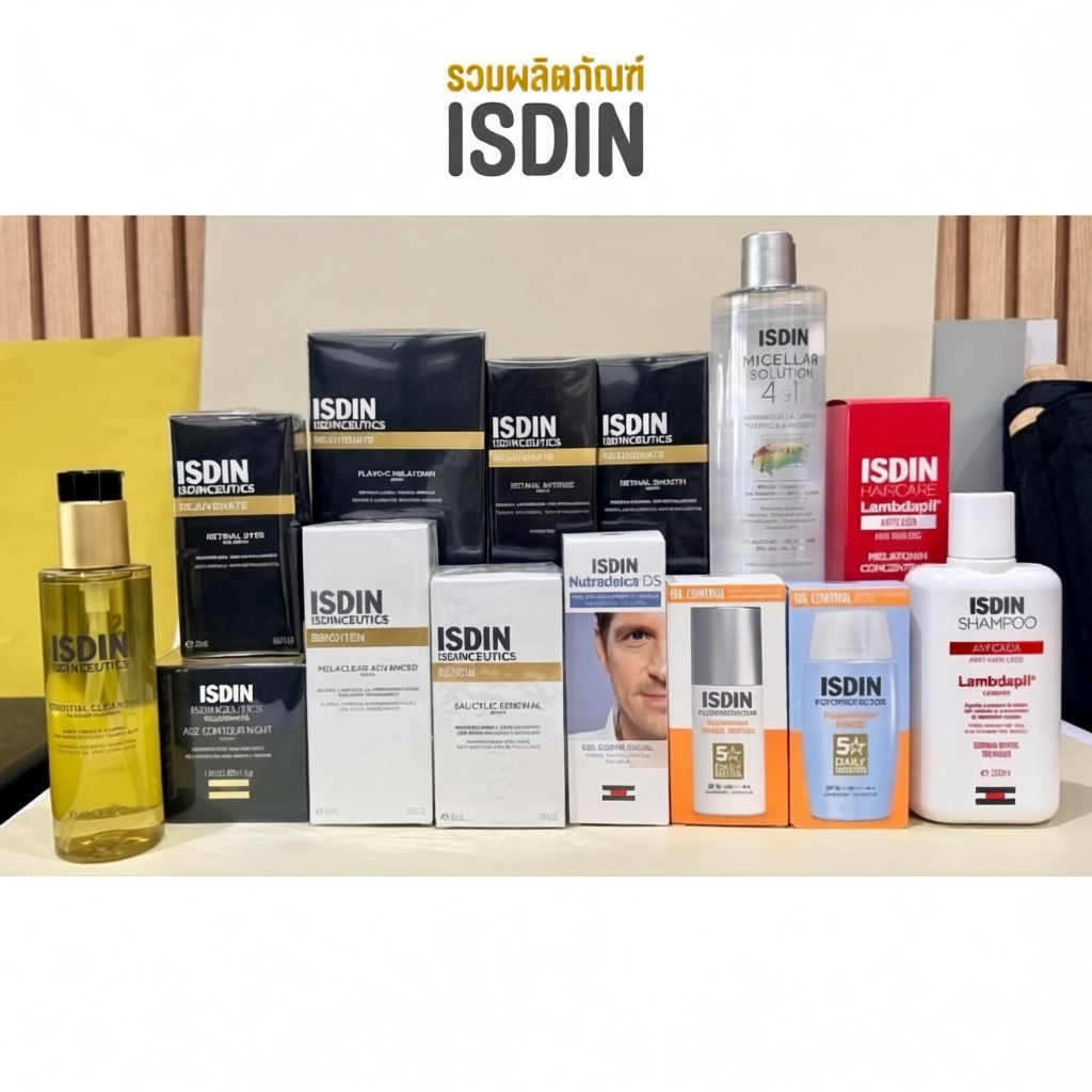 ISDIN ISDINCEUTICS RETINAL INTENSE SERUM / AGE REPAIR Fusion Water SPF50