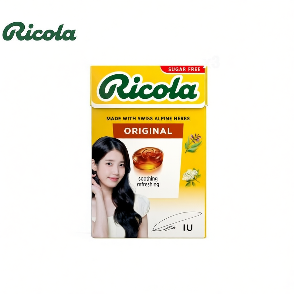 Ricola Original Herb Sugar free IU 40 กรัม