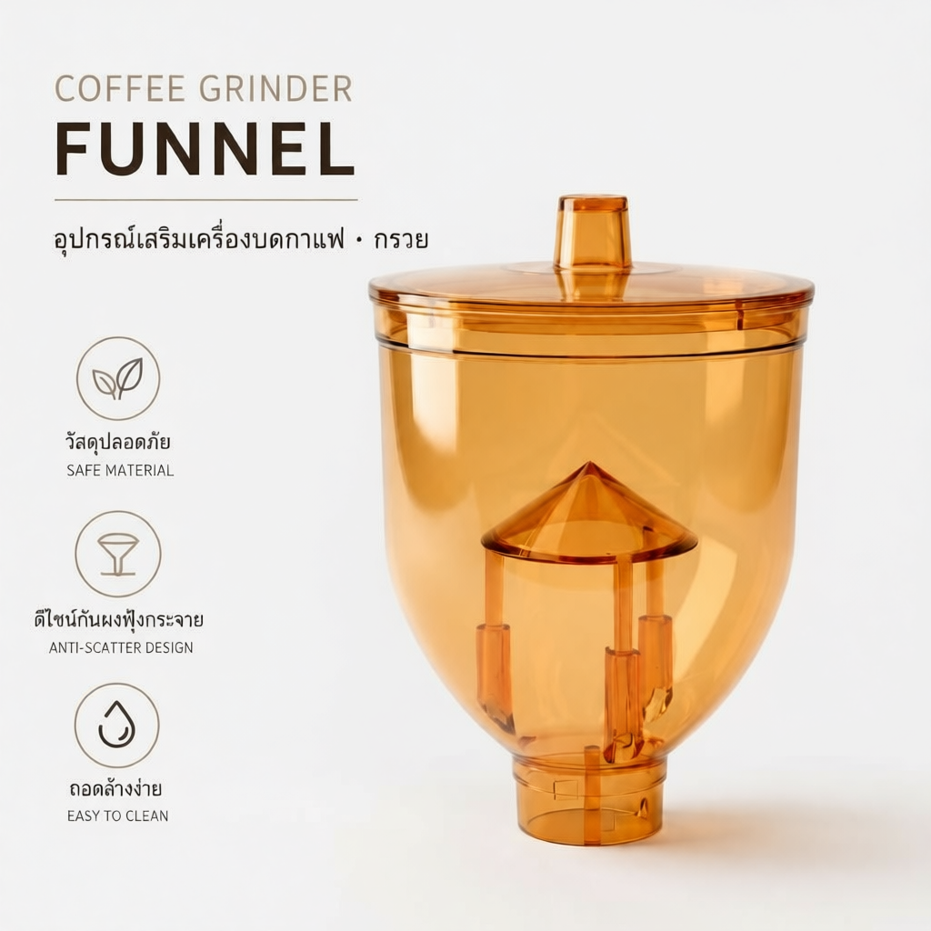อะไหล่เครื่องบดกาแฟ Hopper สําหรับเครื่องบดเมล็ดกาแฟ Xeoleo N600