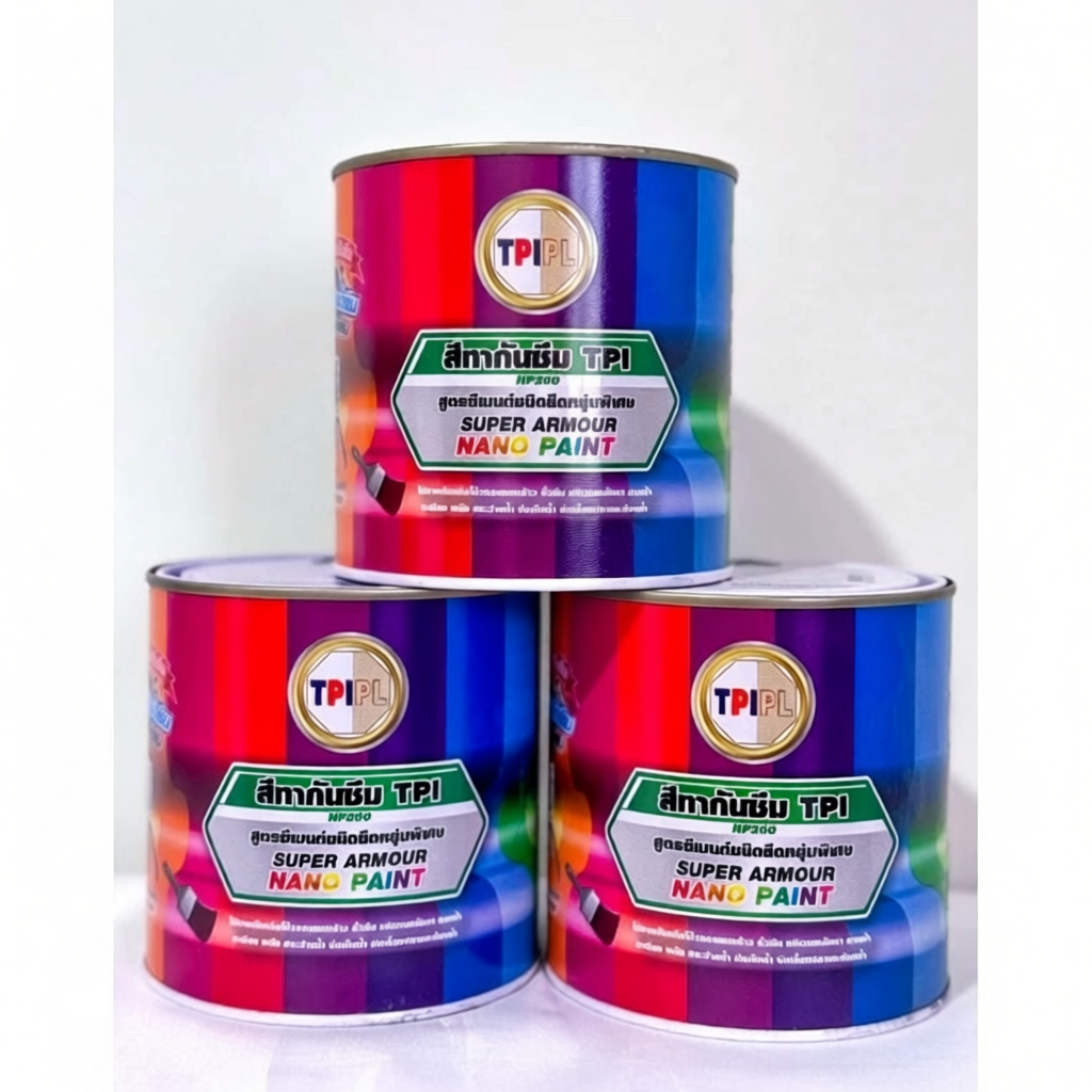 สีทาบ่อปลา NP200 1/4 แกลลอน TPI ป้องกันน้ำซึม ยึดเกาะดี