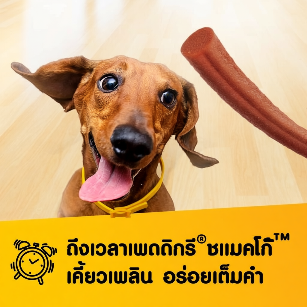 12 แพ็ค ขนมสุนัข PEDIGREE Schmackos 70 กรัม เนื้อสัมผัสนุ่มเหนียว