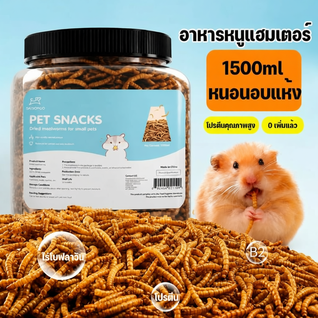 หนอนอาหาร 1500ml