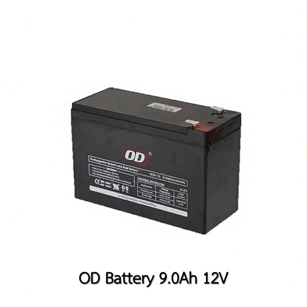 [ศูนย์ไทย มือ1] OD Battery 9.0Ah 12V - A0128299