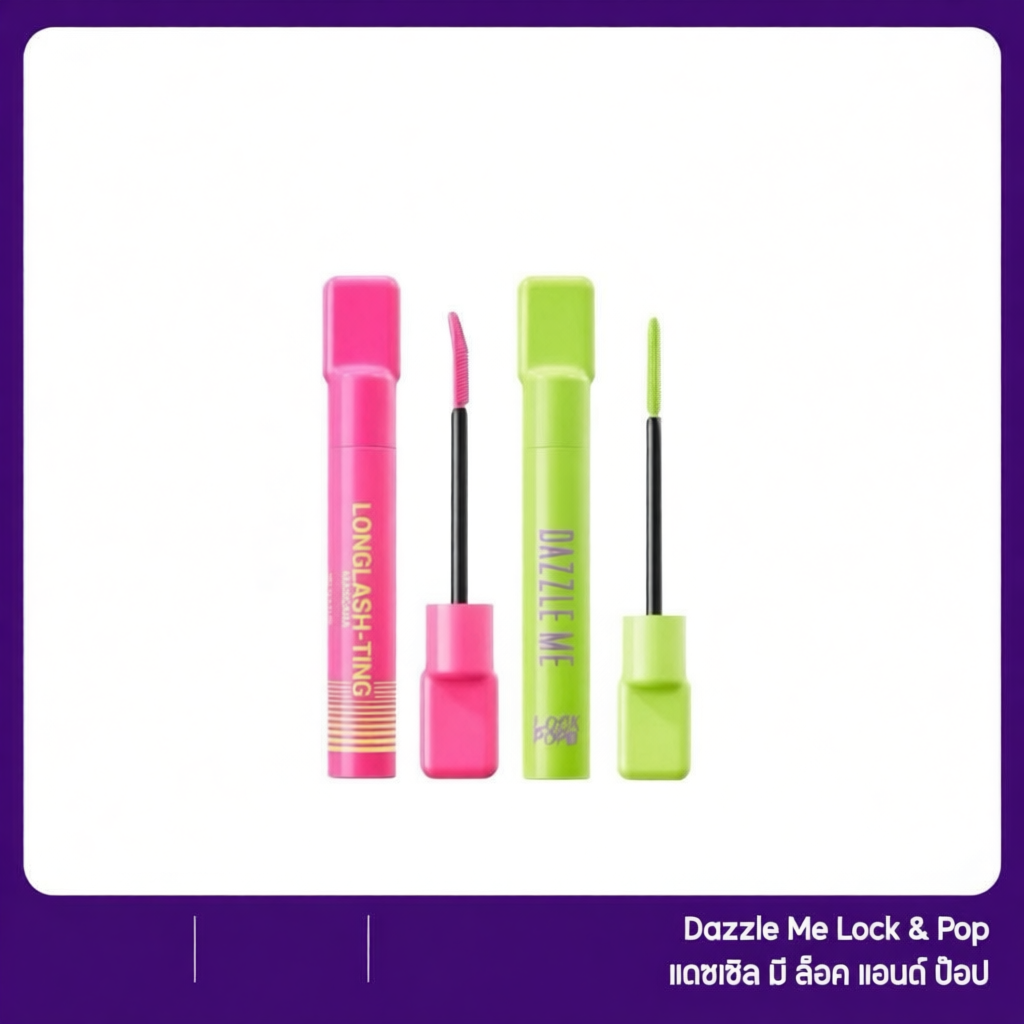 Dazzle ME Lock & Pop Longlashting - Volumaxing Mascara