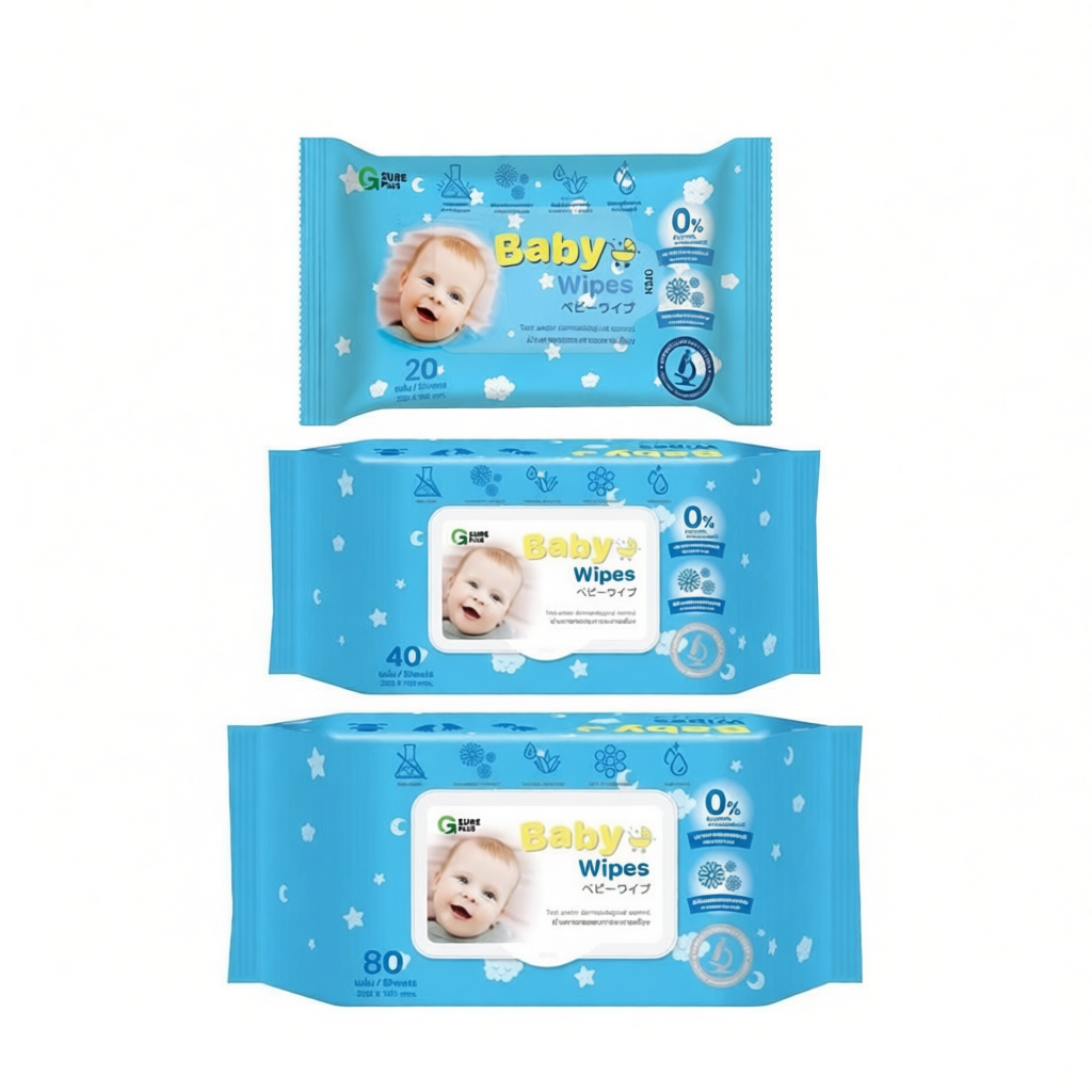 G SURE PLUS ทิชชู่เปียกสำหรับเด็ก