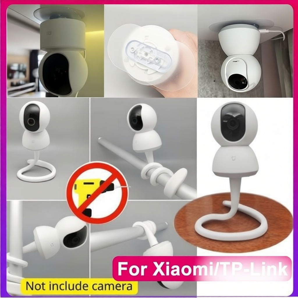 ขาตั้งกล้องวงจรปิด for Xiaomi Tp-link Tapo C200 ไม่ต้องเจาะ