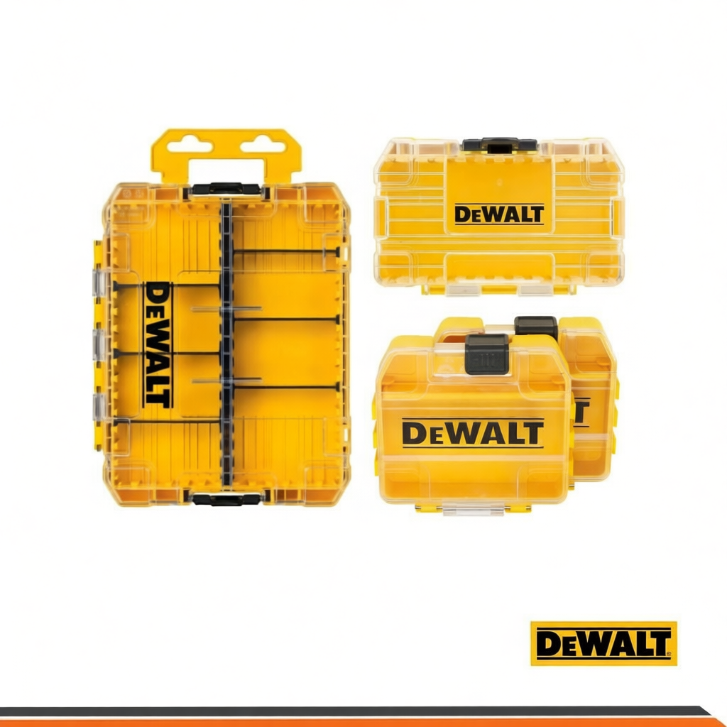 กล่องเครื่องมือ DEWALT รุ่น DT70800-QZ, DT70801-QZ, DWAN2190 พลาสติกหนา แข็งแรง