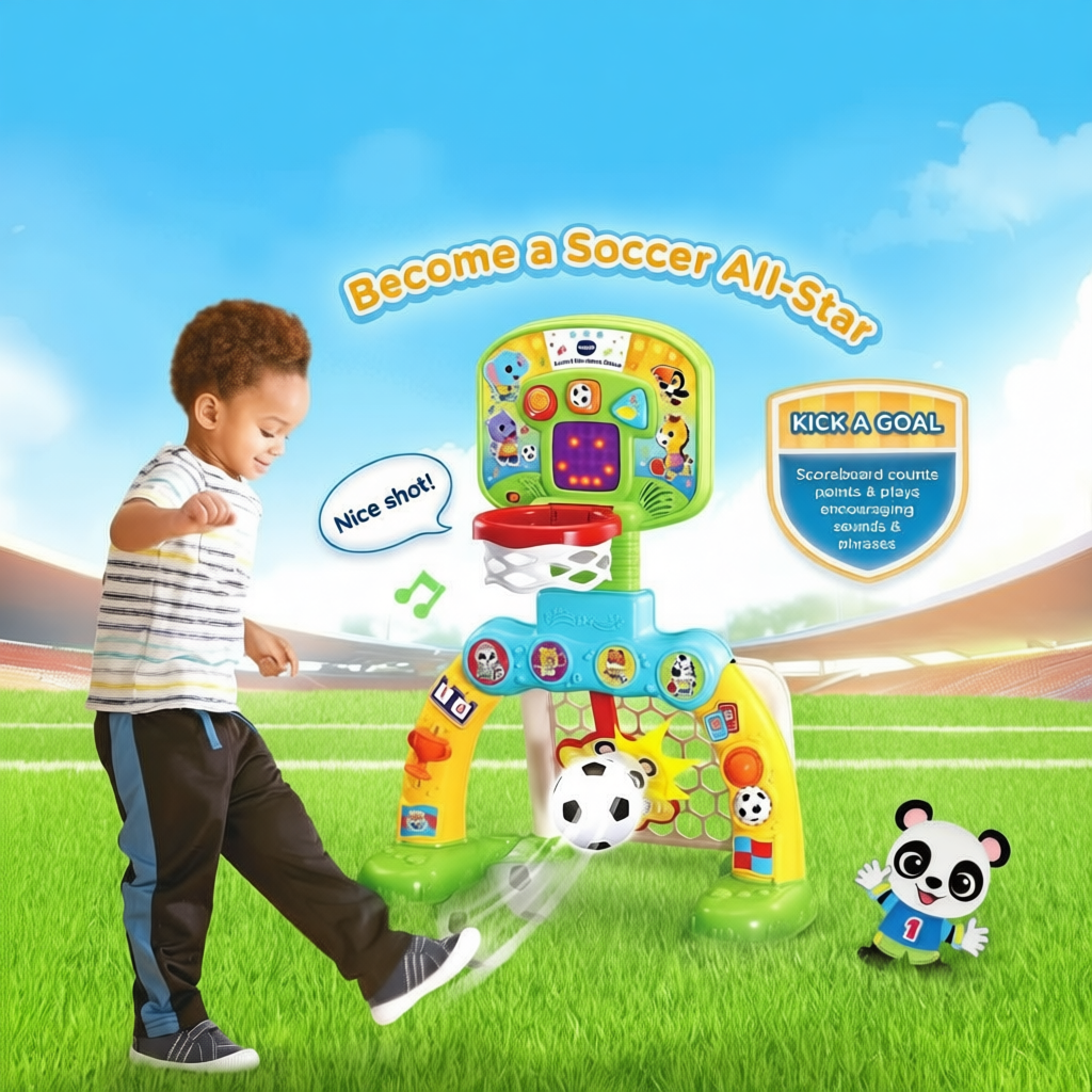 ชุดของเล่นกีฬา VTech สำหรับเด็ก 1-3 ปี นับคะแนนอัตโนมัติ