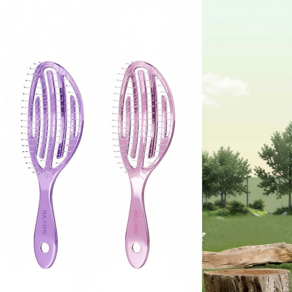 Haxon Airy Light หวีผมเปียกและแห้ง  ลดผมพันกัน น้ำหนักเบา