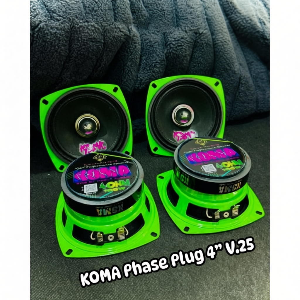 ลำโพง KOMA 4 นิ้ว คุณภาพเสียงยอดเยี่ยม