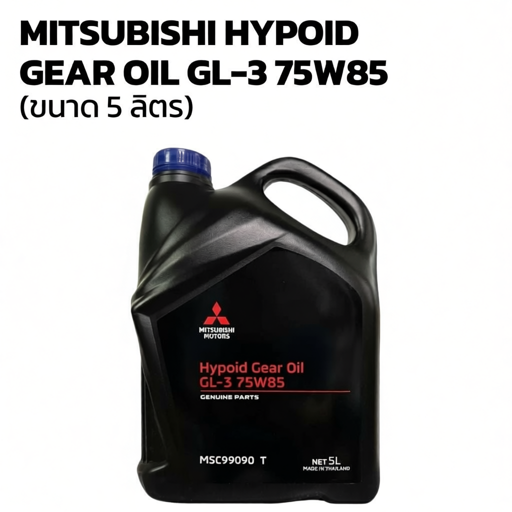 น้ำมันเกียร์ธรรมดา MITSUBISHI Hypoid Gear Oil GL-3 75W-85 ขนาด 5 ลิตร