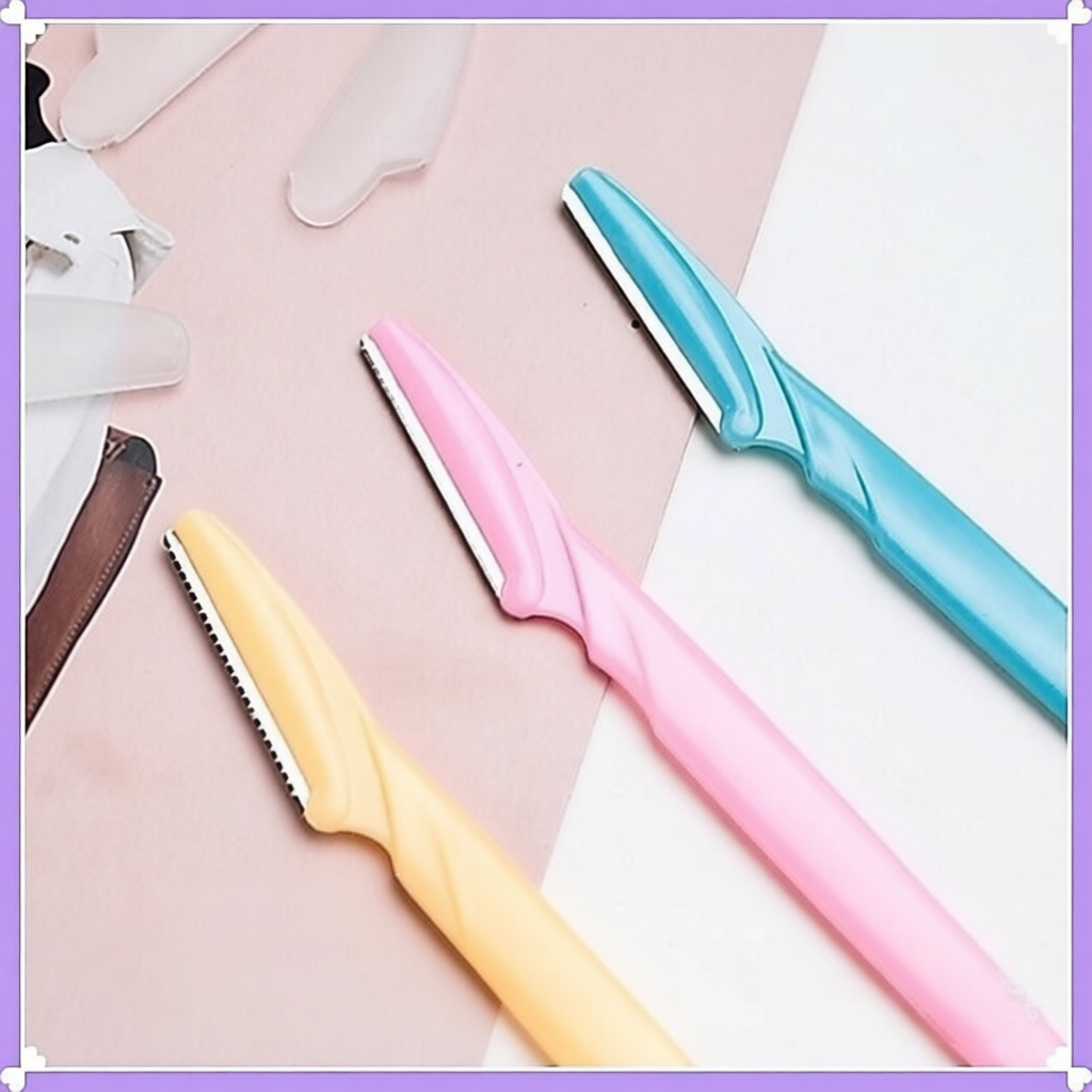 มีดกันคิ้ว Eyebrow Razor มีหลายสีเลือกได้
