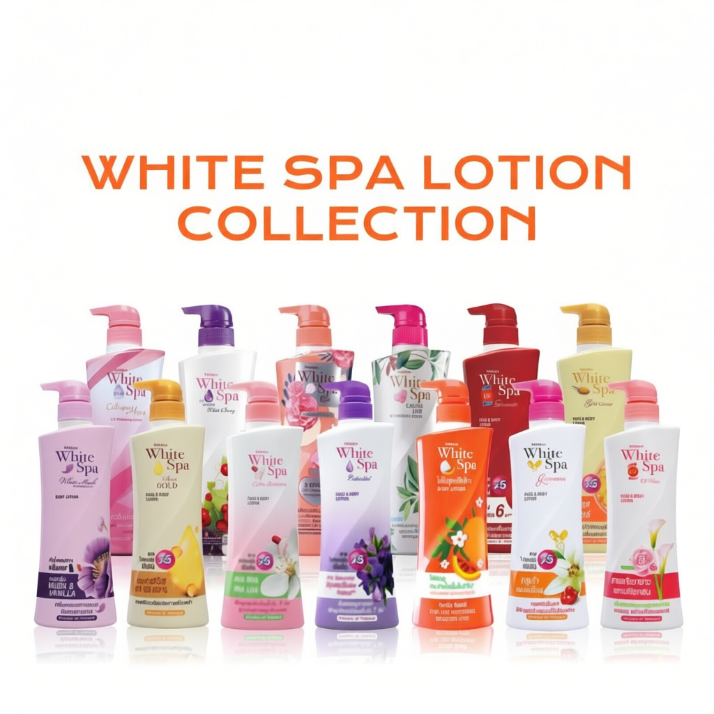 MISTINE WHITE SPA LOTION COLLECTION 400ML หลากหลายสูตร