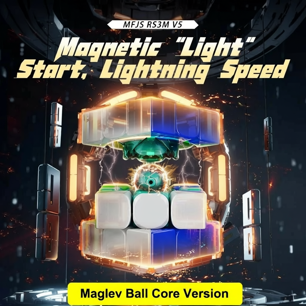 MoYu RS3M V5 3x3  Magnetic Cube Professional