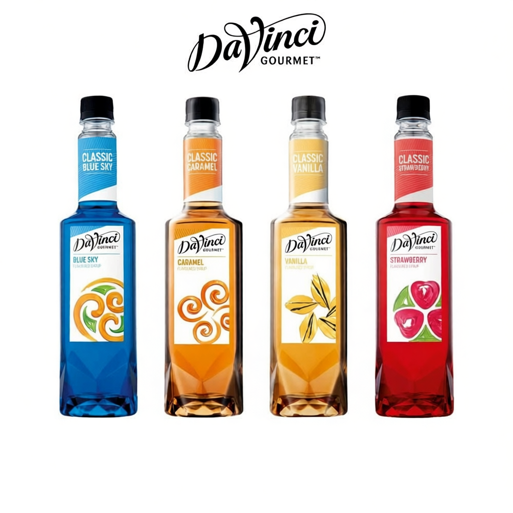 DaVinci ไซรัป 750ml สำหรับเครื่องดื่ม