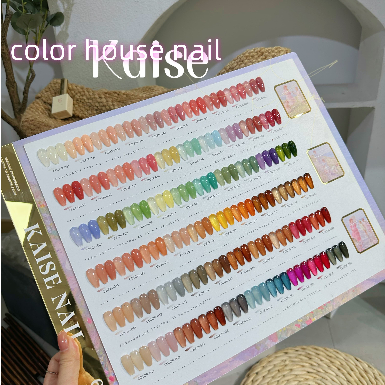 KAISE 60 สี สีเจลไซรัป