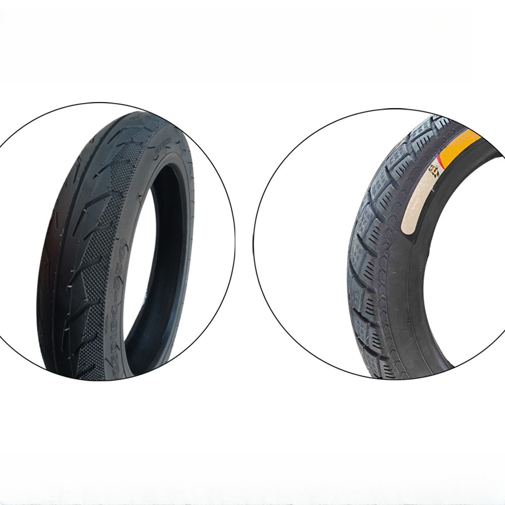 ยางกันลื่นสูญญากาศ ยางนอก มอเตอร์ไซค์ไฟฟ้า จักรยานไฟฟ้า 14x2.5 3.00-10 3.00-8