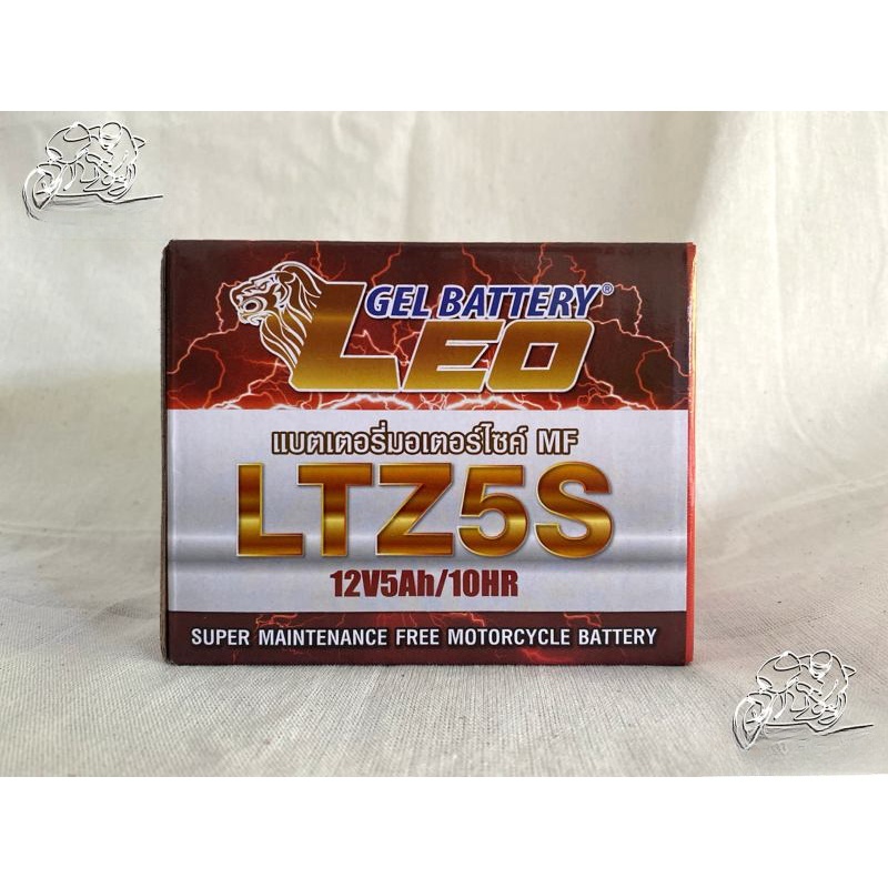 แบตเตอรี่มอเตอร์ไซค์ LEO 12V 5Ah