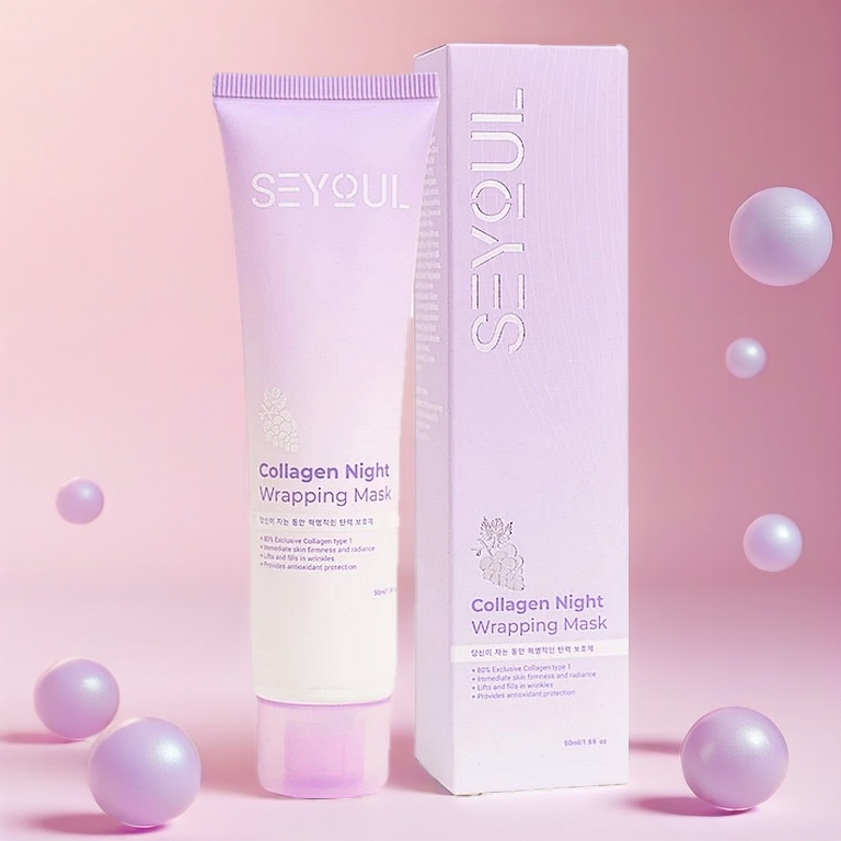มาสก์คอลลาเจน SEYOUL 50ml ลดริ้วรอยและกระชับรูขุมขน