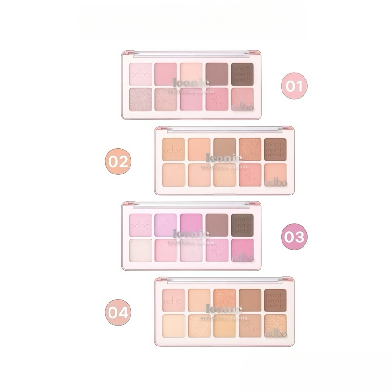 ODBO ICONIC EYESHADOW PALETTE อายแชโดว์ personal color