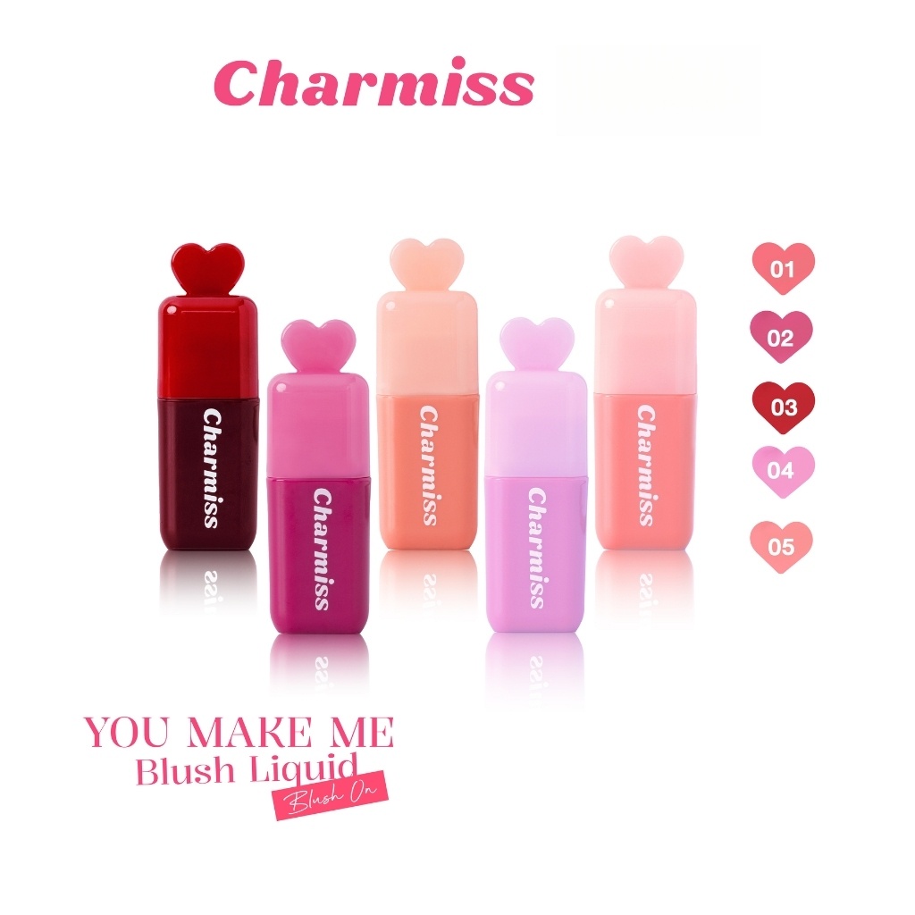 charmiss you make me blush บลัชน้ำมินิฮาร์ท ใหม่ จาก Charmiss