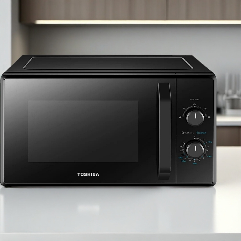 TOSHIBA ไมโครเวฟ ขนาด 24 ลิตร รุ่น MW2-MM24PC BK