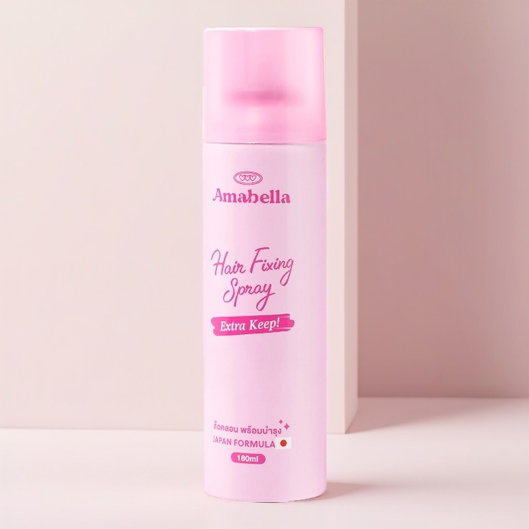 Amabella สเปรย์ล็อคลอนผม พร้อมบำรุง