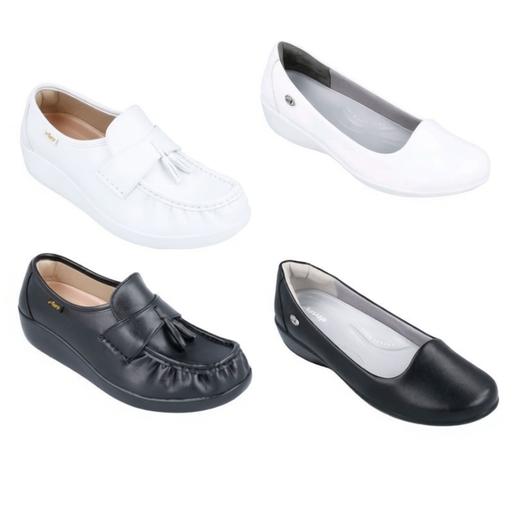 รองเท้าพยาบาล Aerosoft รุ่น Arch support เพื่อสุขภาพเท้าที่ดี
