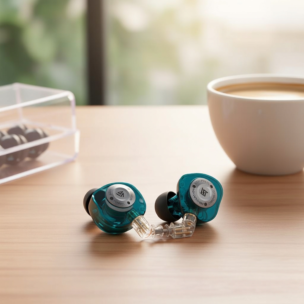 KZ EDX PRO X หูฟัง HiFi Stereo แบบมีสาย พร้อมสายถอดได้ 2Pin 0.75mm สีดําใส สําหรับนักดนตรี