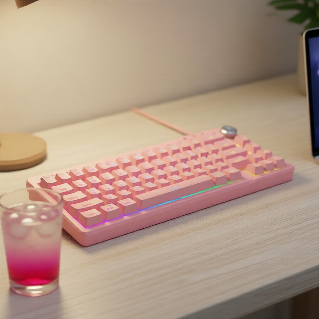  คีย์บอร์ดเกมมิ่ง MageGee TS68 ขนาดกะทัดรัด 60% พร้อมไฟ RGB กันน้ํา ออกแบบตามหลักสรีรศาสตร์ สัมผัสแบบกลไก เหมาะสําหรับ PC/MAC/PS4/Xbox