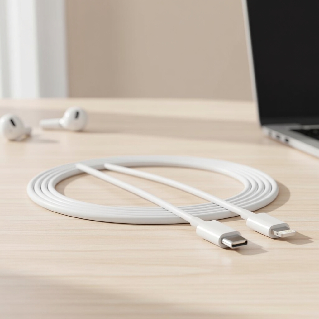 สายชาร์จ Type C to Li ขนาด 1 เมตร 20 วัตต์ สําหรับ iPhone 14 13 12 11 Pro Max X XR 8 7 Plus ชาร์จเร็