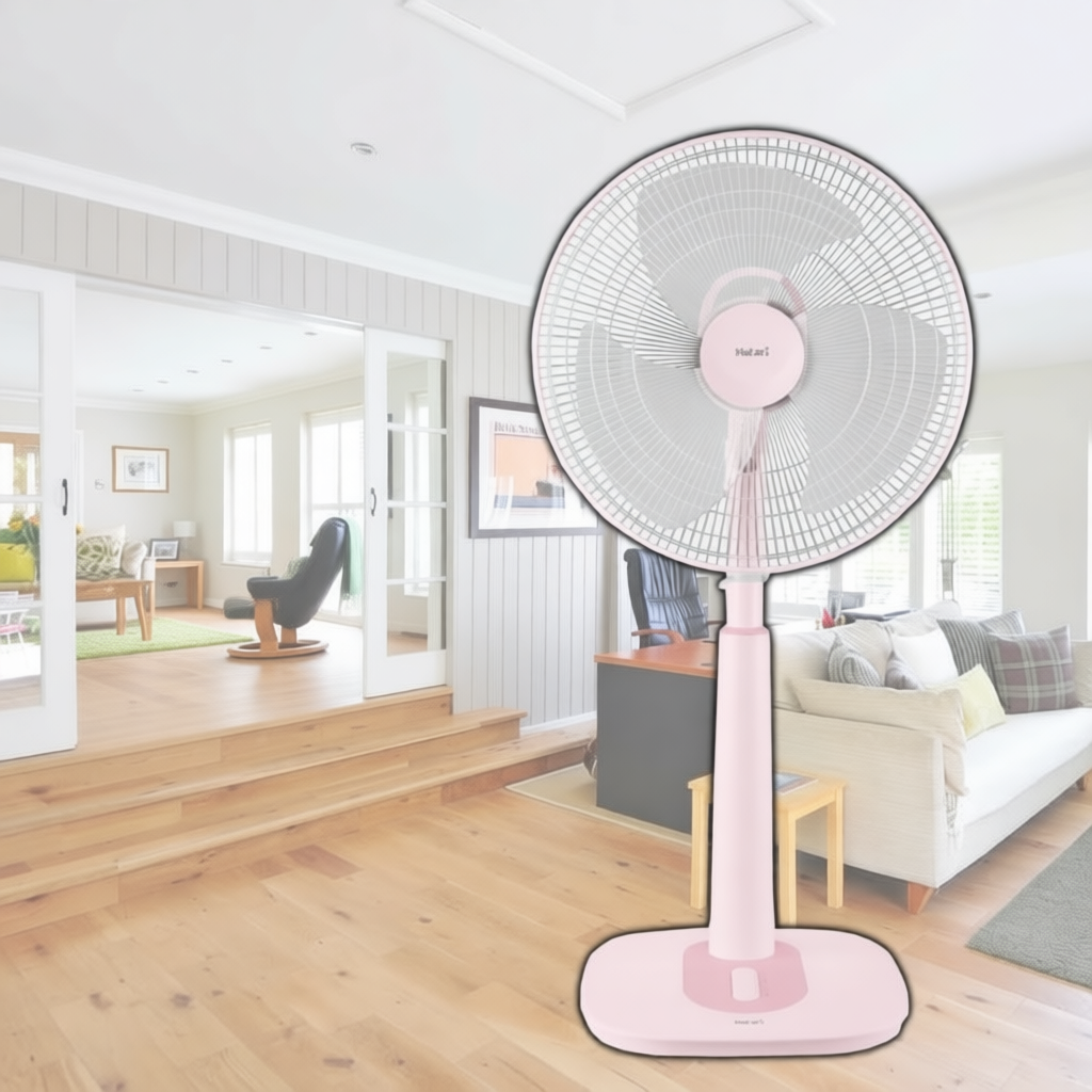 พัดลมปรับระดับ ขนาด 16 นิ้ว ยี่ห้อ Hatari รุ่น S16M7 / S16M1