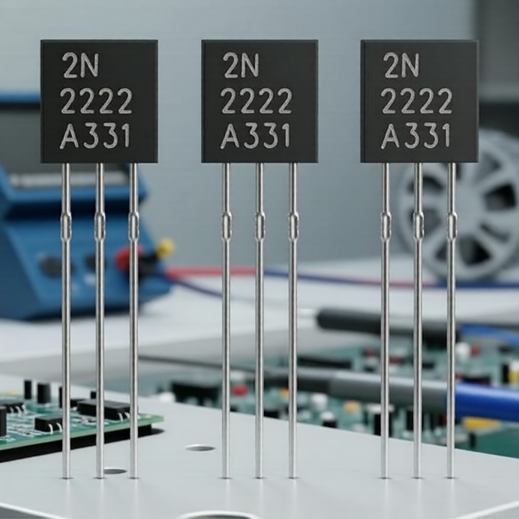 ทรานซิสเตอร์ NPN 2N2222 2N2222A TO-92 60V 800mA 100-200 ชิ้น