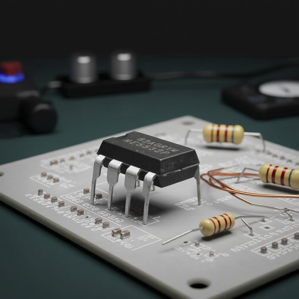 10 ชิ้น NE5532 DIP-8 DIP8 5532P ไอซีแท้ใหม่