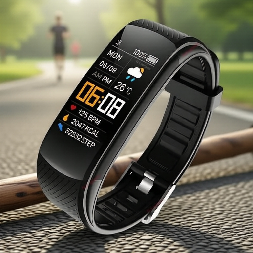 สมาร์ทแบนด์อัจฉริยะรุ่นใหม่สําหรับ Xiaomi นับก้าว วัดอัตราการเต้นของหัวใจ ติดตามการนอนหลับ และวัดความดันโลหิต พร้อมเชื่อมต่อบลูทูธ