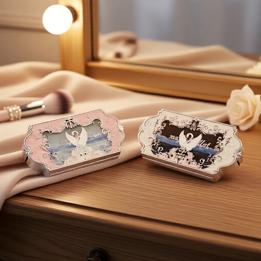 K'APEINE Swan Series พาเลตอายแชโดว์ 6 เฉดสี เม็ดสีชัด ติดทนนาน