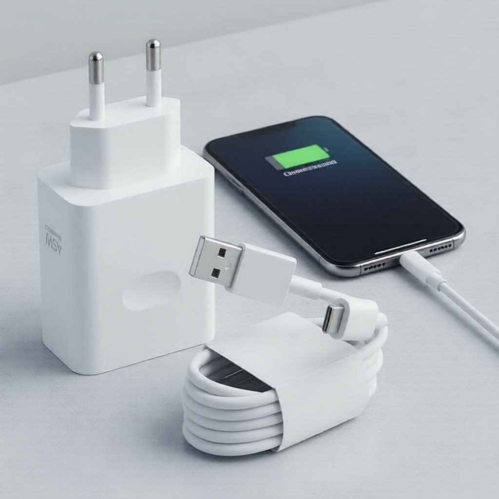 สายชาร์จเร็วพิเศษ 45W Super VOOC Type-C สําหรับ OPPO และ VIVO