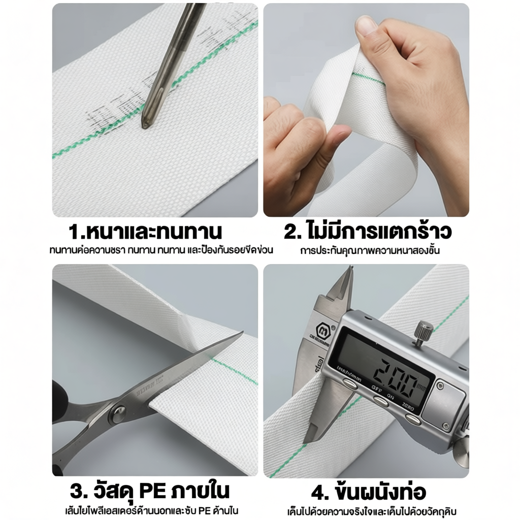 สายส่งน้ำPE น้ำ 1นิ้ว-3นิ้ว 30-100 เมตร สายส่งPE หนาพิเศษ แข็งแรง ทนทาน