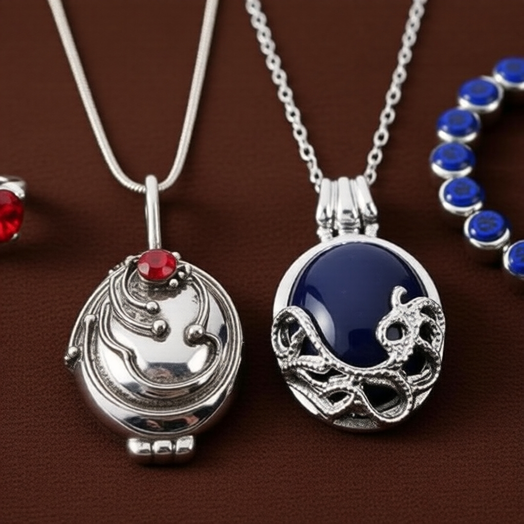 ชุดสร้อยคอ Elena/Katherine Verveine TVD สําหรับแฟน ๆ และของขวัญคอสเพลย์
