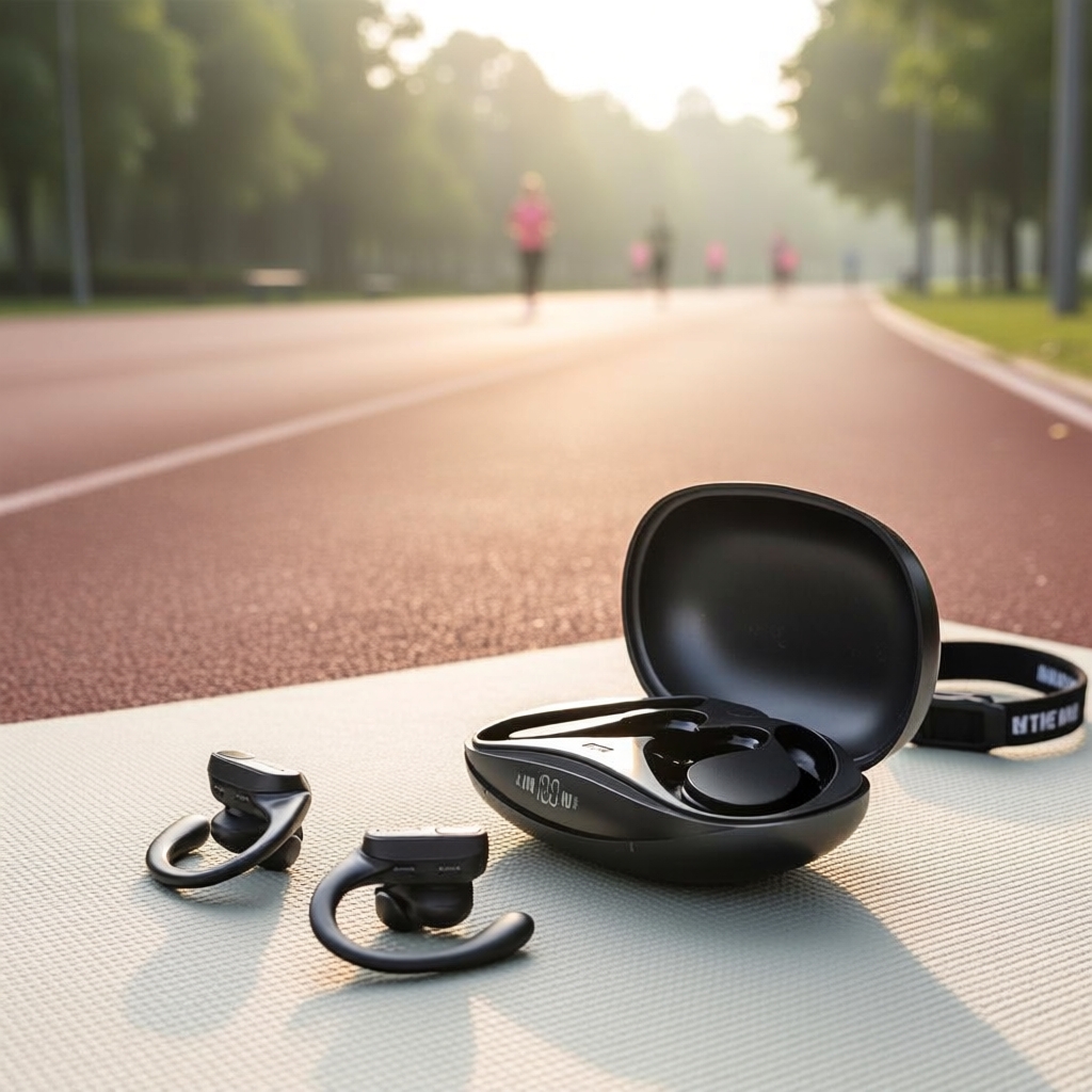 Lenovo thinkplus XT80 หูฟังไร้สายเสียงสมจริง 360° แบตเตอรี่อัจฉริยะและกันน้ําสําหรับกีฬาสุดขีด