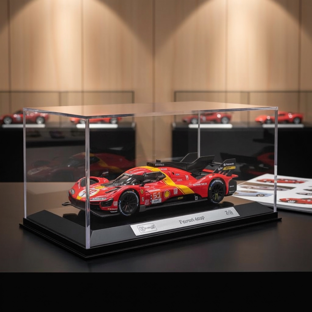 Bburago โมเดลรถเฟอร์รารี่ 1:43 รุ่น 499P LMH & 296 GT3 (2022) ทําจากโลหะผสม สําหรับสะสม