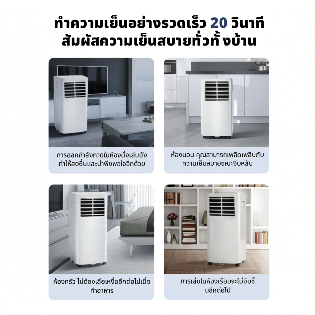 Hain Air Mobile Air 12000-36000BTU
