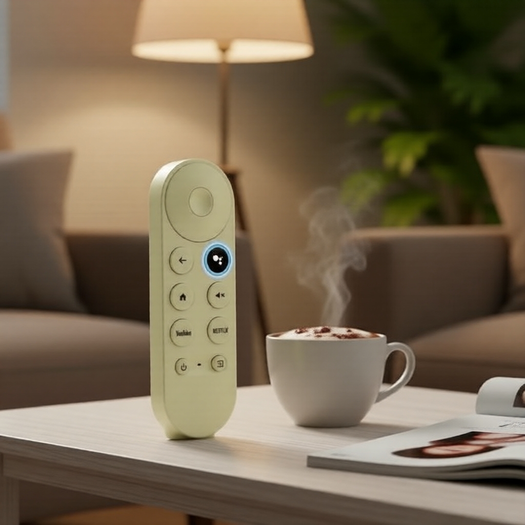 รีโมท Google TV 4K Chromecast รุ่นปี 2020-2024 พร้อมฟังก์ชันเสียง