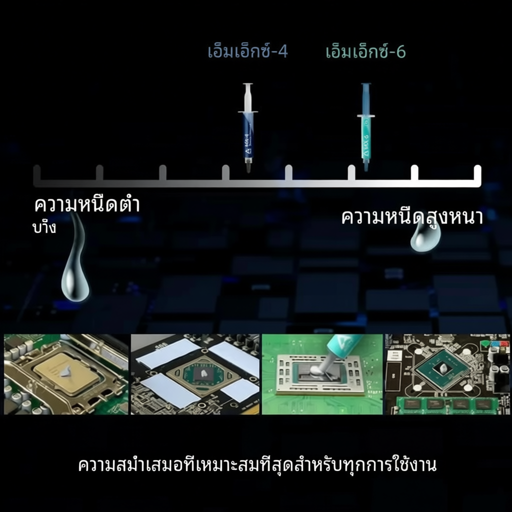 Arctic MX-6 ซิลิโคนนำความร้อน