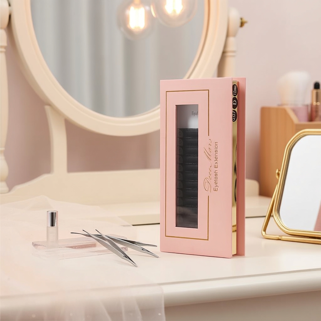 DeceMars 4D W-Form Eyelash Extensions (12 แถว/ถาด)