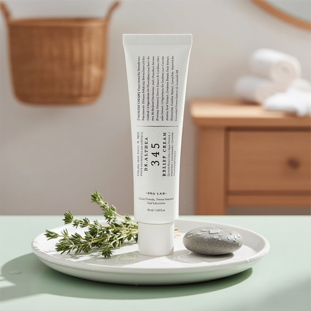 ครีมให้ความชุ่มชื้น 345 เพื่อปลอบประโลมและบํารุงผิว