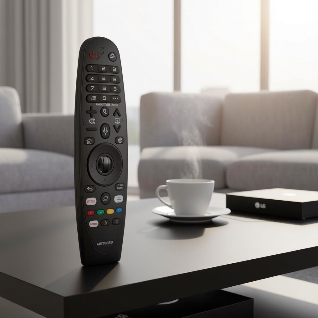 รีโมทคอนโทรลอินฟราเรด LG MR20GA AKB75855501 (ไม่มีเสียง, ไม่มีตัวชี้, ไม่มีฟังก์ชันเมจิก) ใช้แทน LG 